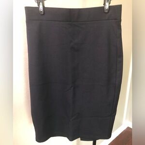 Forever 21 black stretch pencil skirt